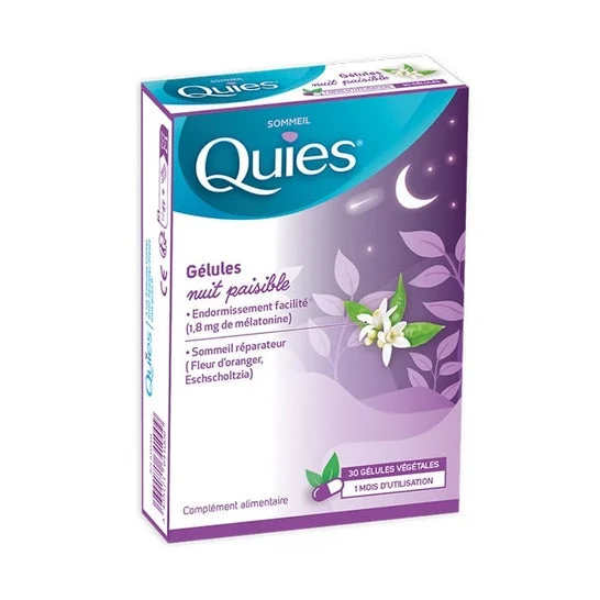 Quies Sueño Noche Tranquila 30caps