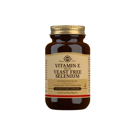 Solgar Vitamina E Con Selenio Senza Lievito 50vcaps