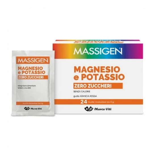 Marco Viti Massigen Magnesio e Potassio Zero Zuccheri 24x6g