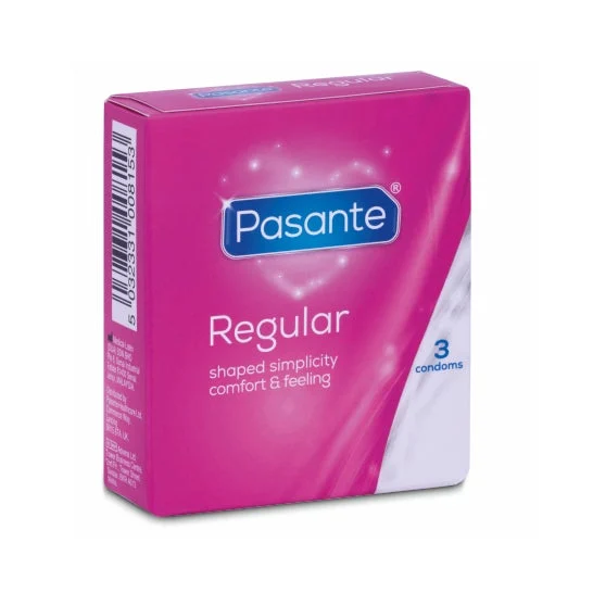 Pasante Condom Pack Regular 3 pezzi