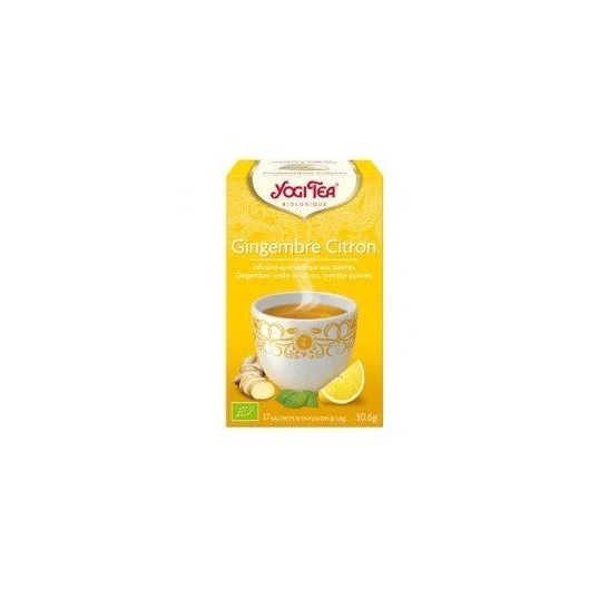 Tè Yogi Tè ayurvedico Infusione limone zenzero 17 bustine