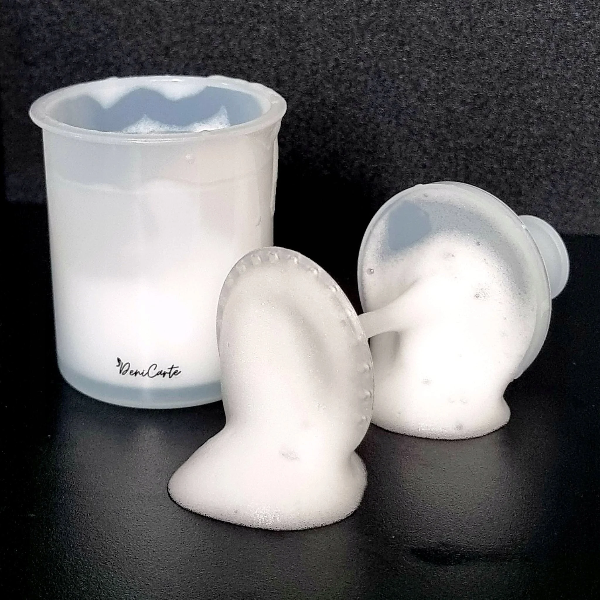 Deni Carte - coppa schiuma shampoo, colori a scelta Bianco