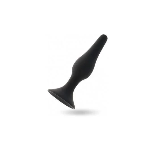 Giocattoli anali intensi Giocattoli anali livello 3 12.5Cm nero