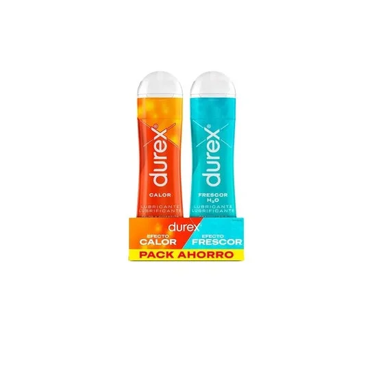 Durex Pack Lubrificante Calore + Freschezza H2O 2x50ml