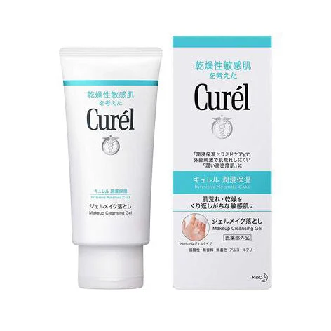 Curel Gel detergente idratante intensivo per il trucco 130g