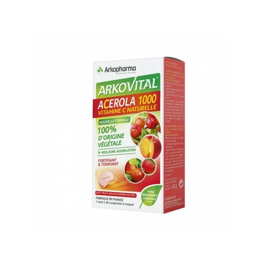 Arkopharma Azinc Vegetal Acerola 1000 2x30comp