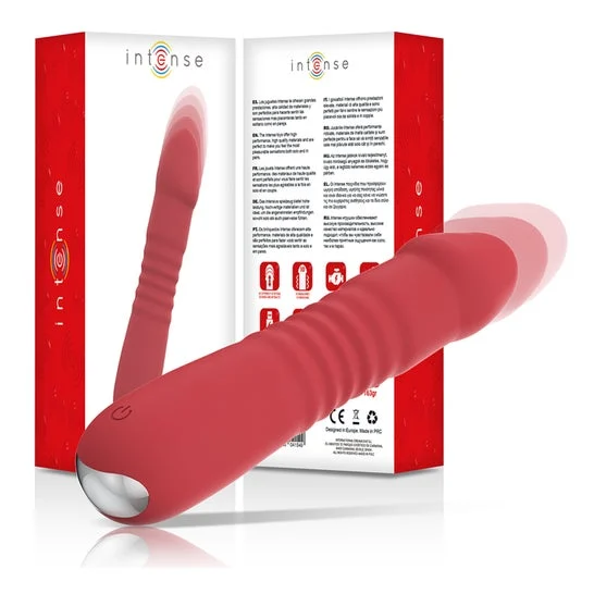 Intense June Up & Down 10 Vibraciones Rojo 1ud
