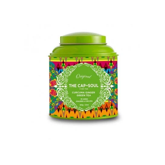 The Capsoul Tè Verde alla Rinfusa Zenzero e Curcuma 100g