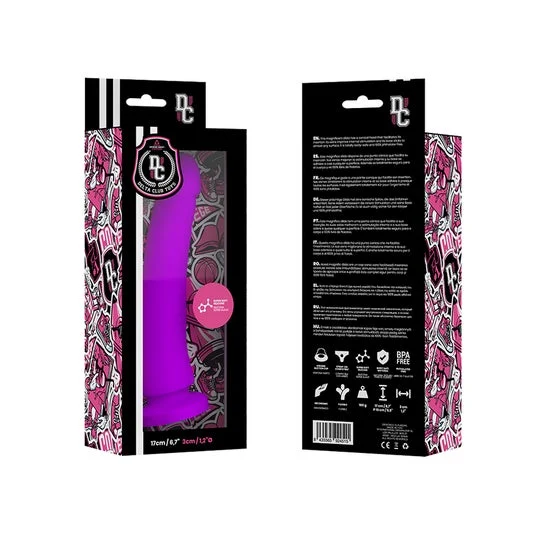 Delta Club Toys Dildo Lilla Silicone Medico 17x3cm 1 Unità