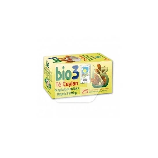 Bio3 Tè organico di Ceylon 25 pz