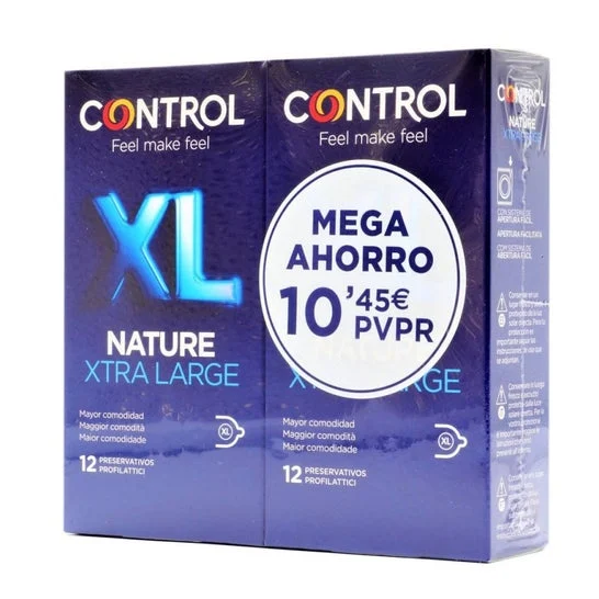 Control Nature Xl Condoms Savings Pack 12 + 12 U
