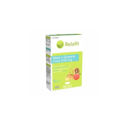 Relafit Maca Guaraná Forte 2750 Mg