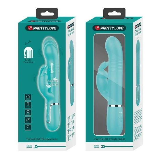 Pretty Love Vibrador Coale Rabbit Perlas Verde Agua 1ud