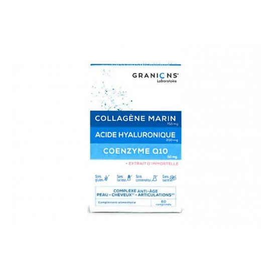 Granions Complex Colágeno Marino Q10 Ácido Hialurónico 60comp