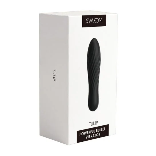 Svakom Tulip Powerful Bullet Vibrator Black 1ud