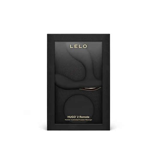 Lelo Hugo 2 Remote Masajeador Negro 1ud