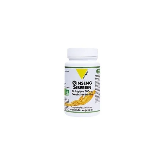 Vit'All+ Ginseng Siberiano 300mg 60caps