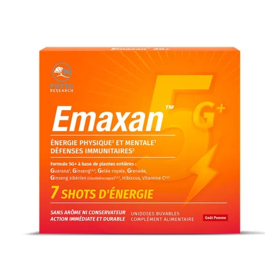 Phyto Research Emaxan 5G+ Energía 7uds