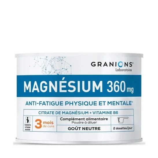 Granions Magnesio 360mg 210g