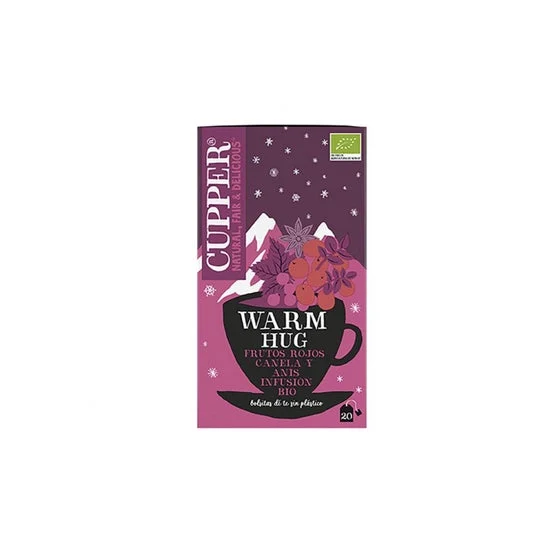 Cupper Infusión Winter Warm Hug Bio 20 Sobres