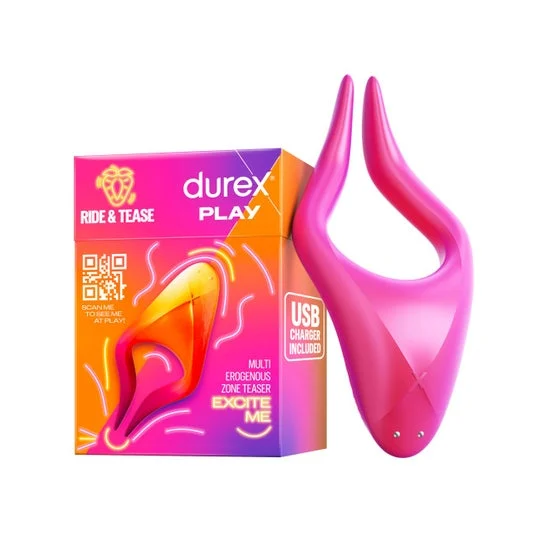 Durex Vibrador Ride & Tease Estimulador Multiuso