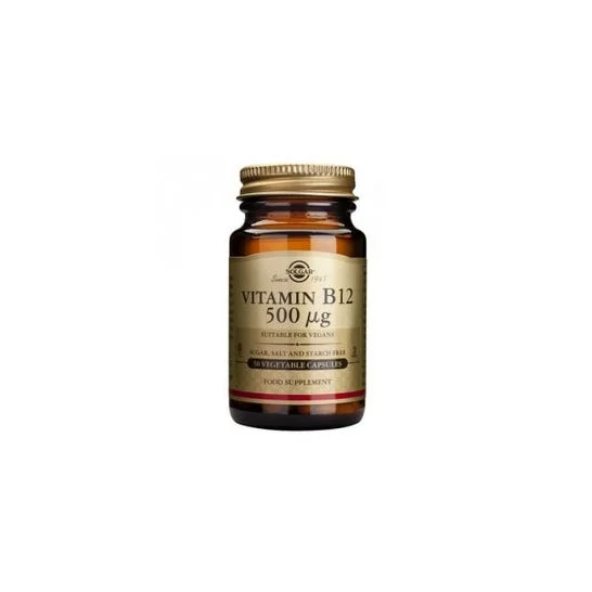 Solgar Vitamina B12 500mcg Cianocobalamina 50vcaps