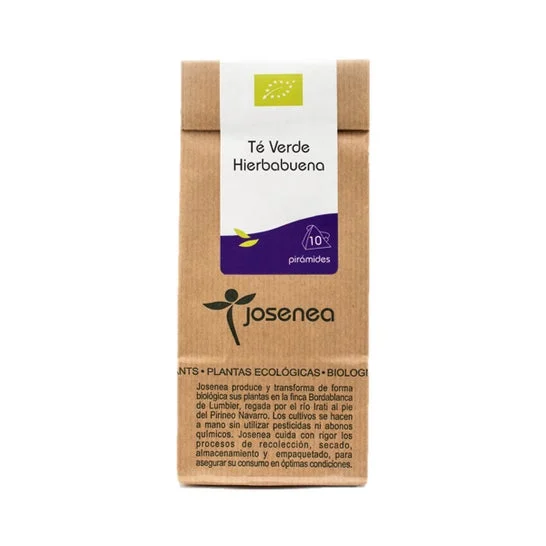 Josenea Tè verde con menta piperita 10 unità