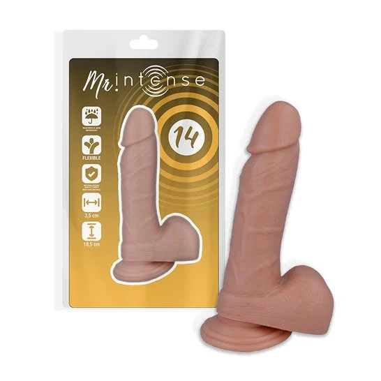 Mr Intense Dildo No. 14 Pene realistico 18,5x3,8cm 1pc