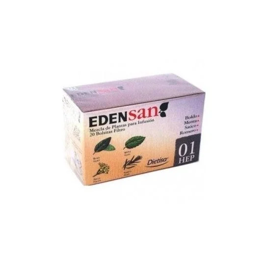 Edensan 01 Infusioni Filtri 20Uds