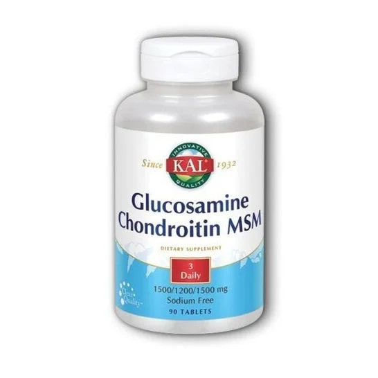 Kal Glucosamina Condroitina MSM 90caps