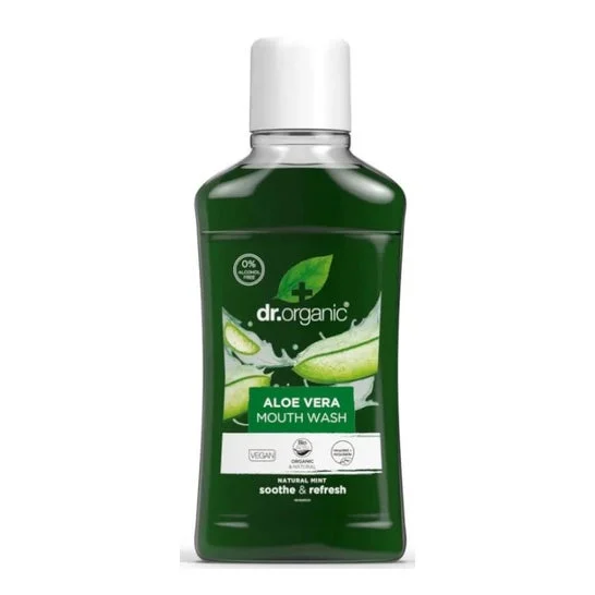 Dr.Organic Enjuague bucal Aloe vera 500ml