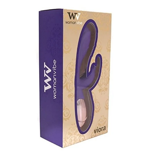 Vibratore in silicone ricaricabile Womanvibe Viora 1 pezzo