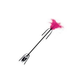 Secret Play Black & Fuchsia Whip & Feather 1 pezzo