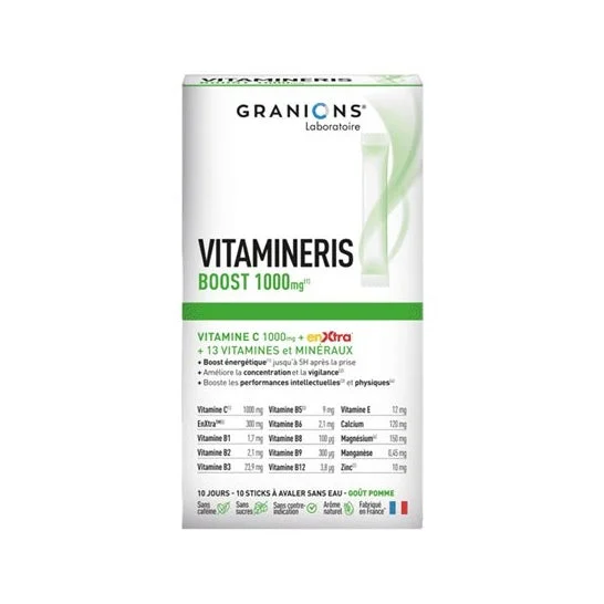 Granions Vitamineris Boost 1000mg 10 Bustine