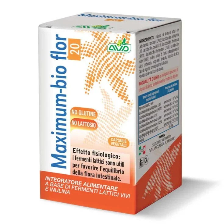 A.v.d. reform srl Maximum-Bio Flor 20 Avd Reform 75 Capsule