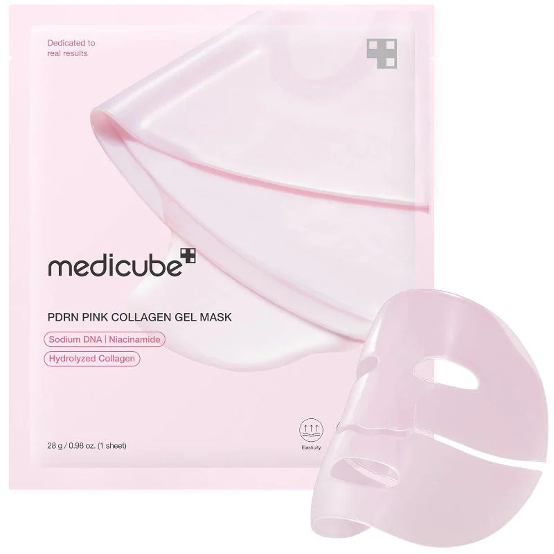 Maschera in gel al collagene rosa PDRN 28g