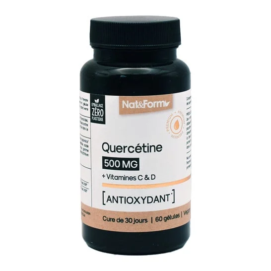 Nat&Form Quercetina 60 Perlas