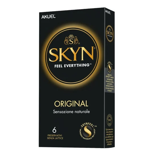 Akuel Skin Original Preservativi Senza Lattice 6 Unità