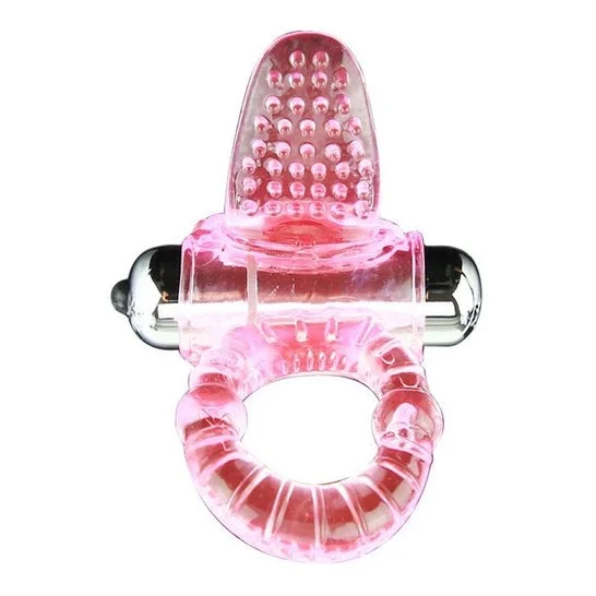 Baile Sweet Abs 10 Rhythms Ring Vibrating Penis Ring Pink 1 Unità