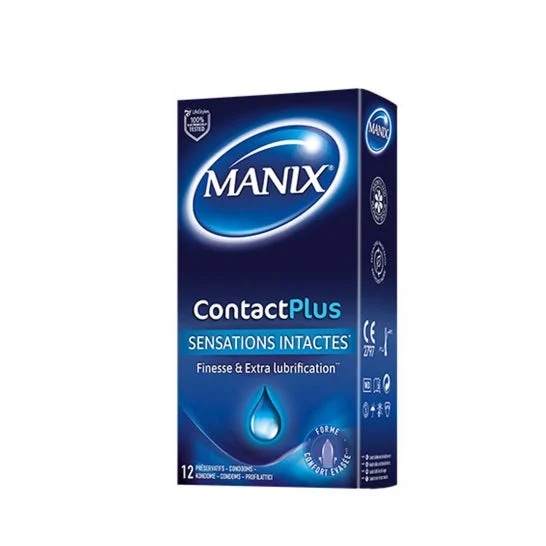 Manix Contact Plus Preservativo 12 Unità