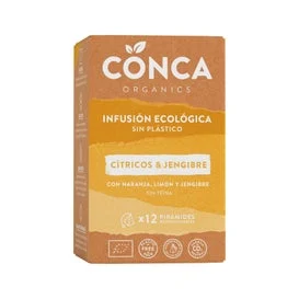 Conca Organics Citricos y Jengibre Infusion Eco 12uds