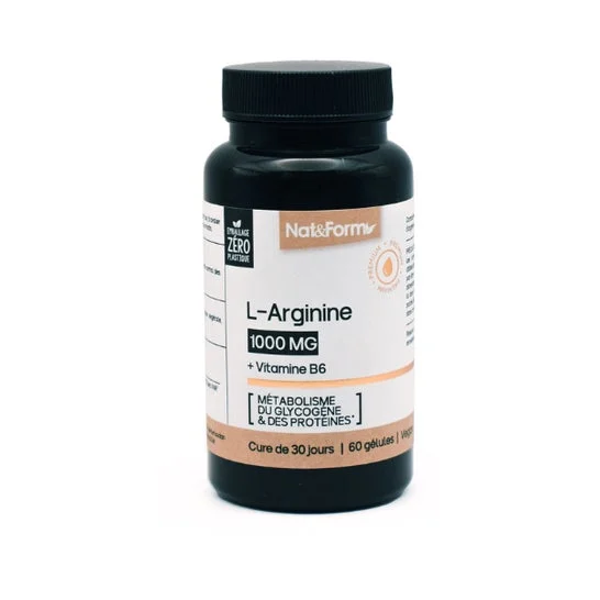Nat&Form L-Arginina 1000mg 60 Perlas