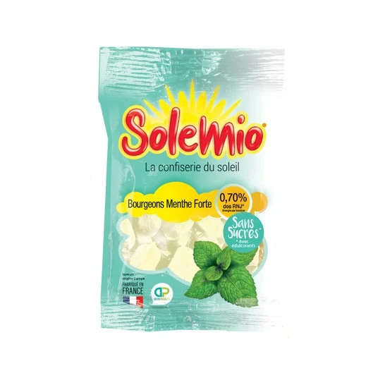 Solemio Germogli Menta Forte Senza Zucchero 80g
