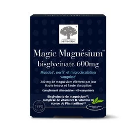 New Nordic Magic Magnesio Bisglicinato 600mg 60comp