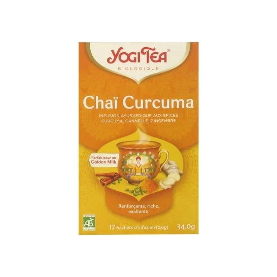 Yogi Tea Organic Turmeric Chai 17 bustine
