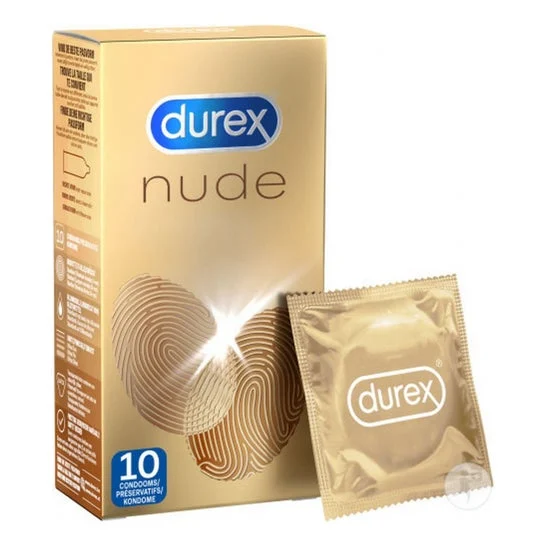Durex Nude Original Preservativi 10 Unità