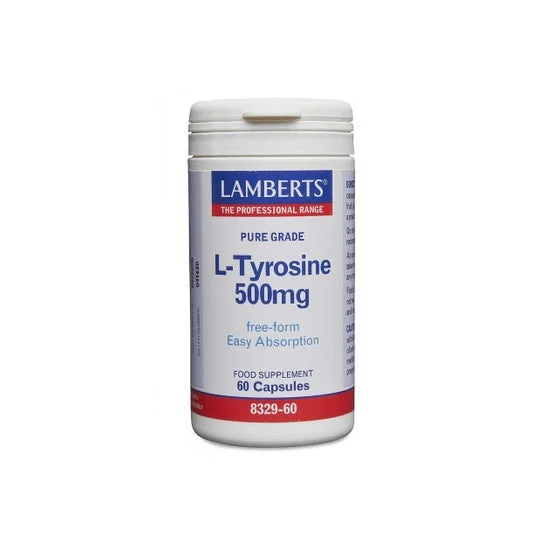 Lamberts Tirosina 500 Mg 60 Cap