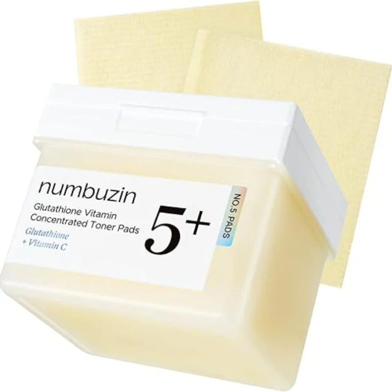 N. 5 Concentrato di vitamine di glutatione Toner Assorbenti (70 assorbenti)