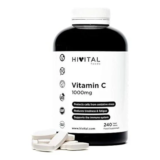 Hivital Foods Vitamina C 1000 mg 240 compresse (8 mesi)