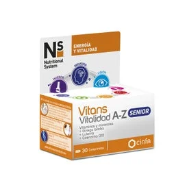 Cinfa, S.A. Ns Vitans Vitalità A-Z anziano 30 Compr